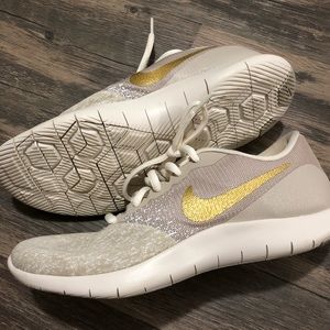 Gold Nike Flex Contact